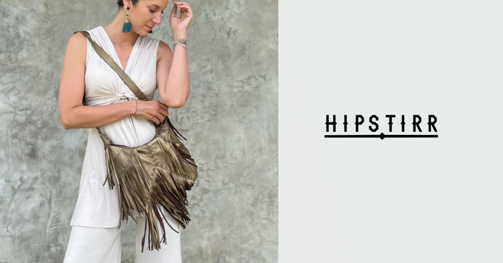 Hipstirr Leather Pocket Belts, Boho Bags & Clothing for Men & Women