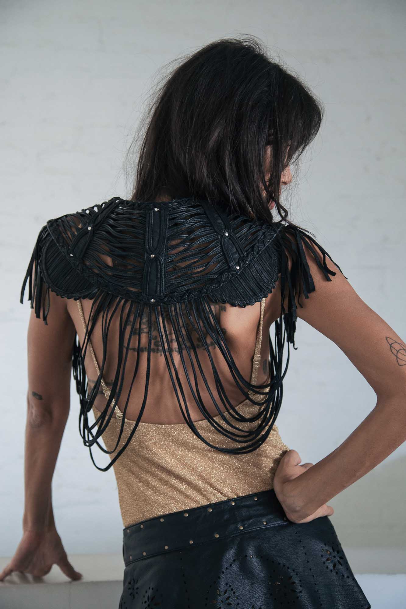 Princess Shrug Black
