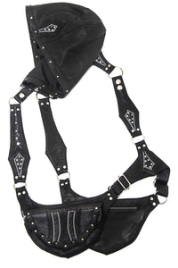 Sapphire Hood Harness Black