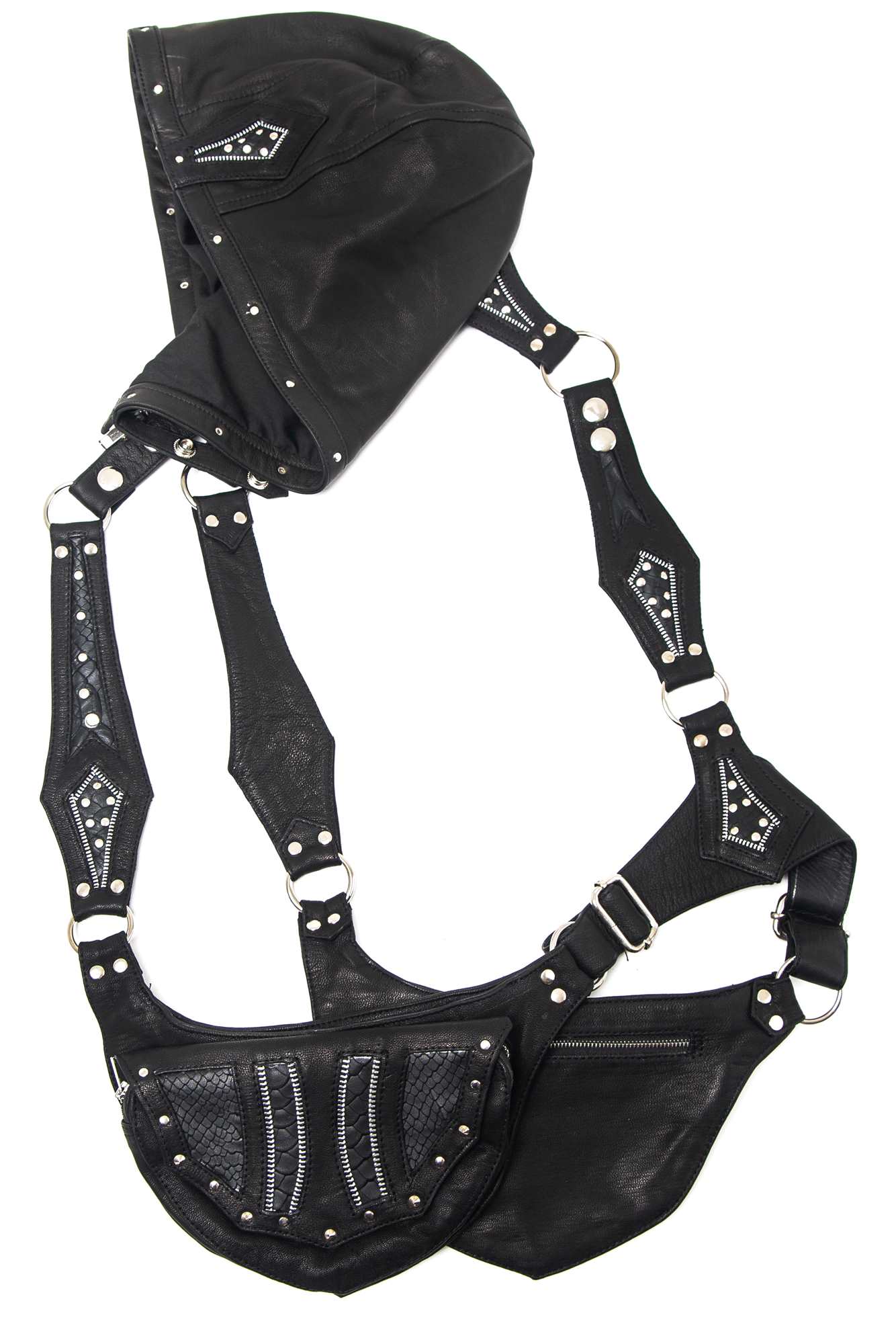 Sapphire Hood Harness Black