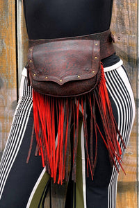 Jasmine Fringe Pocket Belt - Hipstirr