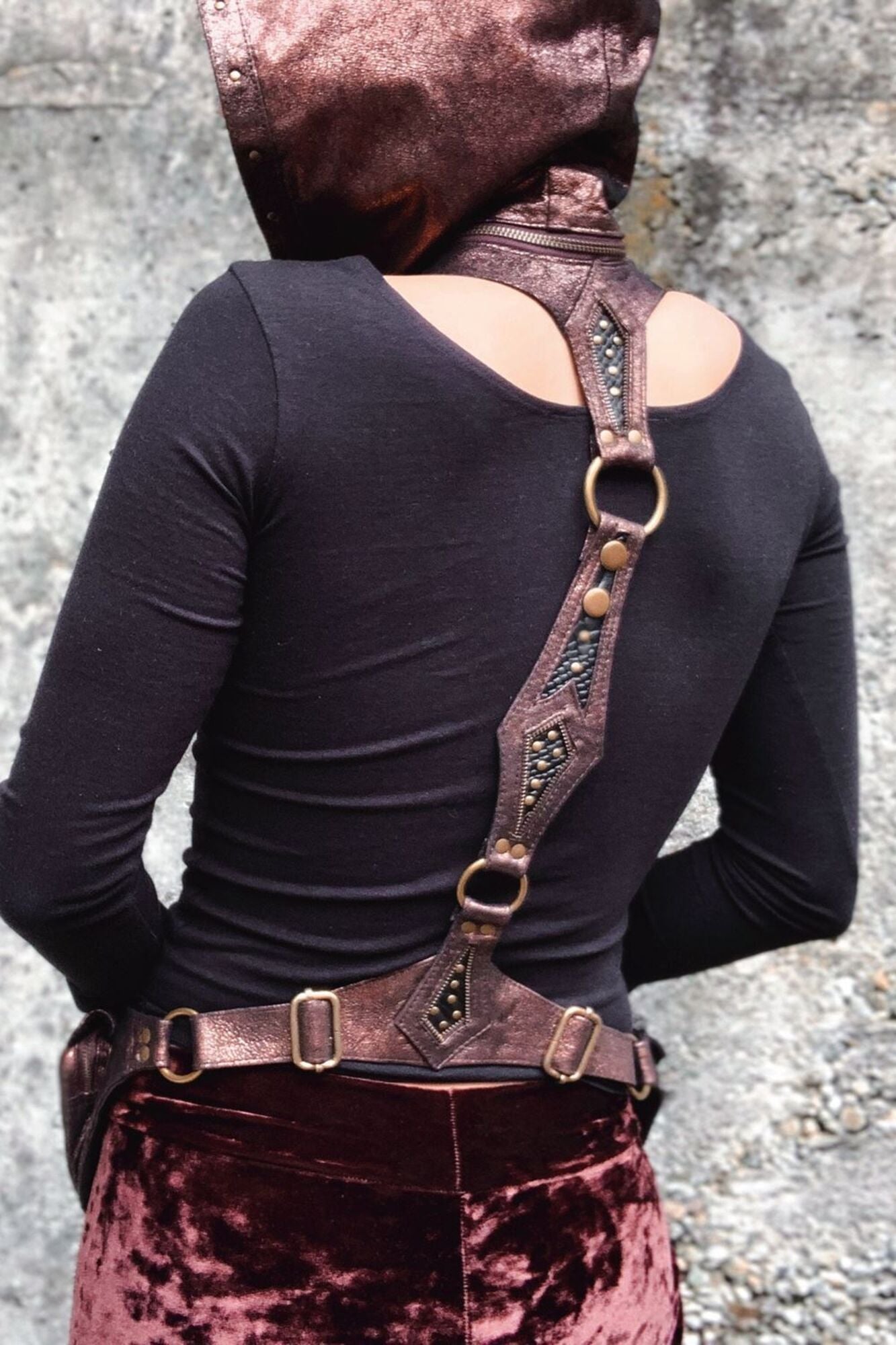 Sapphire Hood Harness Copper - Hipstirr