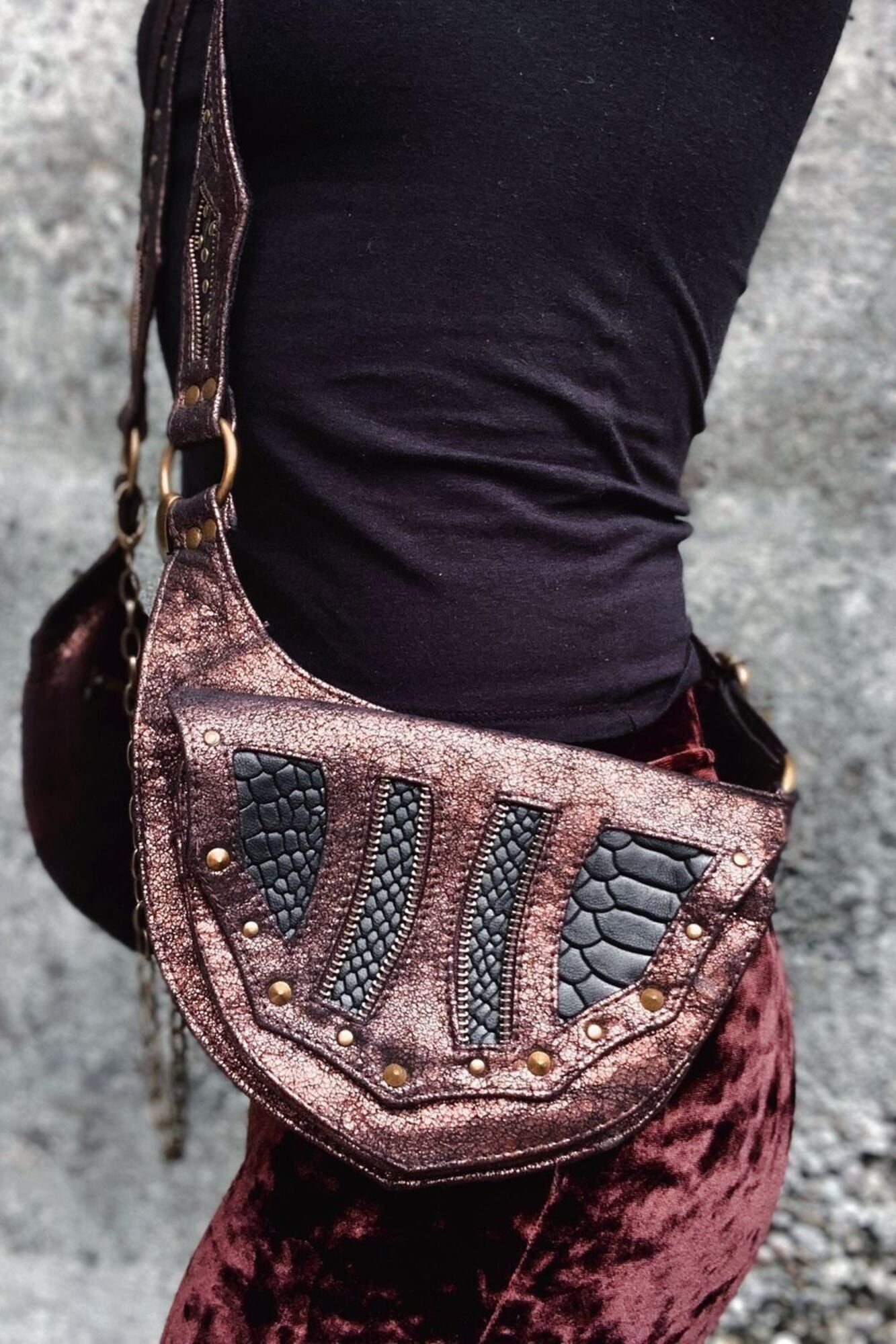 Sapphire Hood Harness Copper - Hipstirr