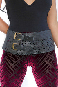 Cheri Lace Skirt Belt- S Black Only - Hipstirr