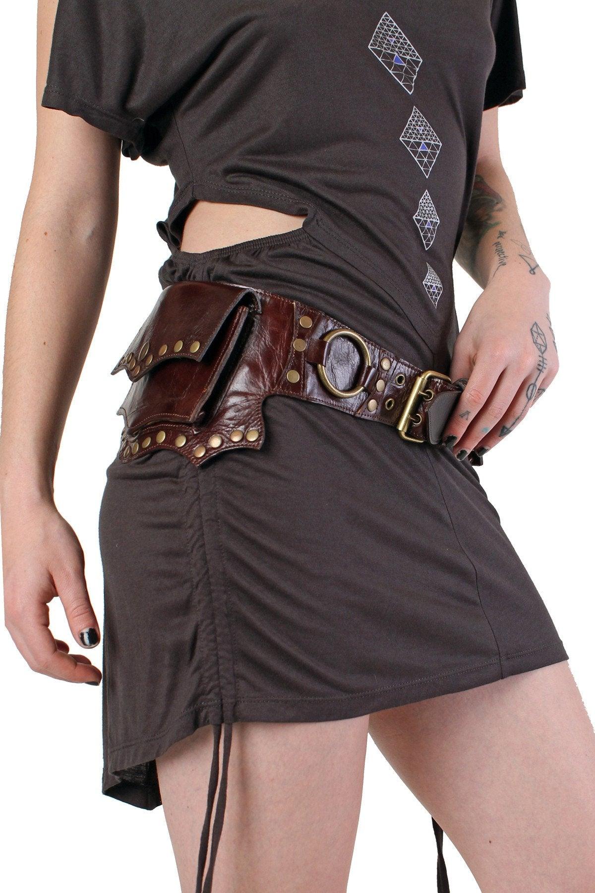 Karla-belt-brown-brass-