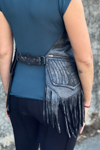 Minx Vest Silver Metallic - Hipstirr