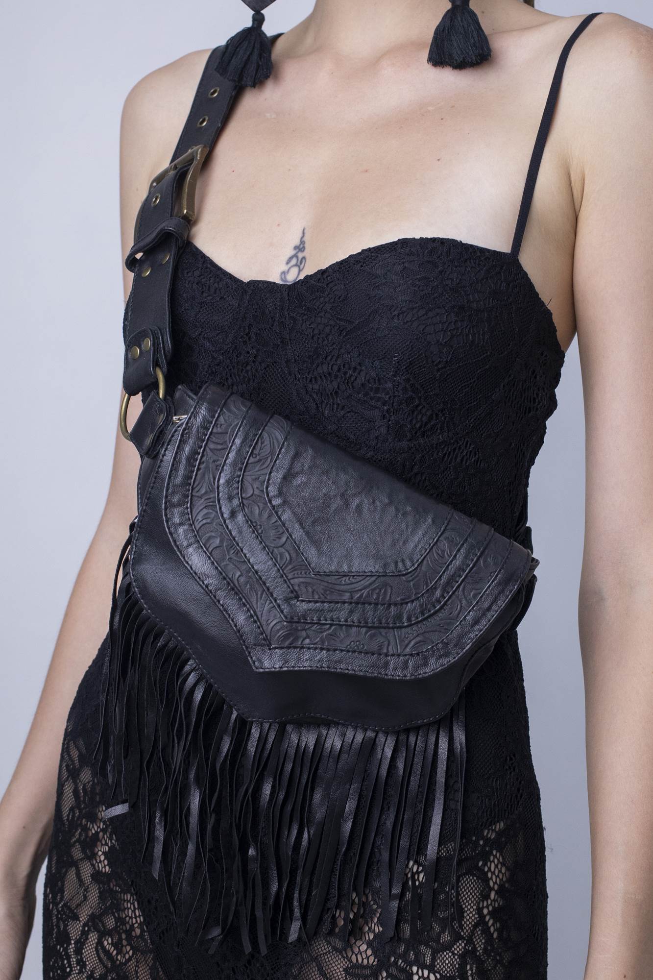 Lily Fringe Belt Bag
