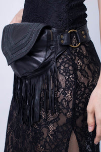 Lily Fringe Belt Bag