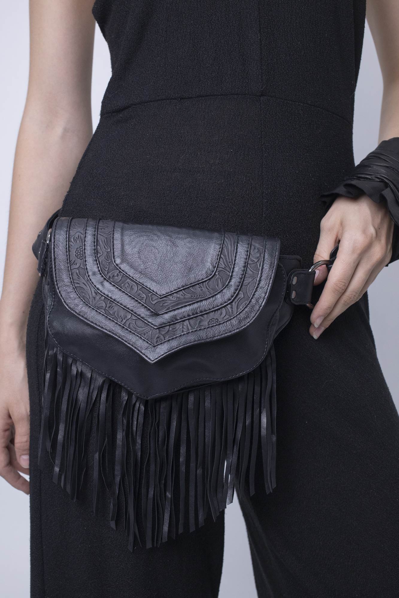 Lily Fringe Belt Bag