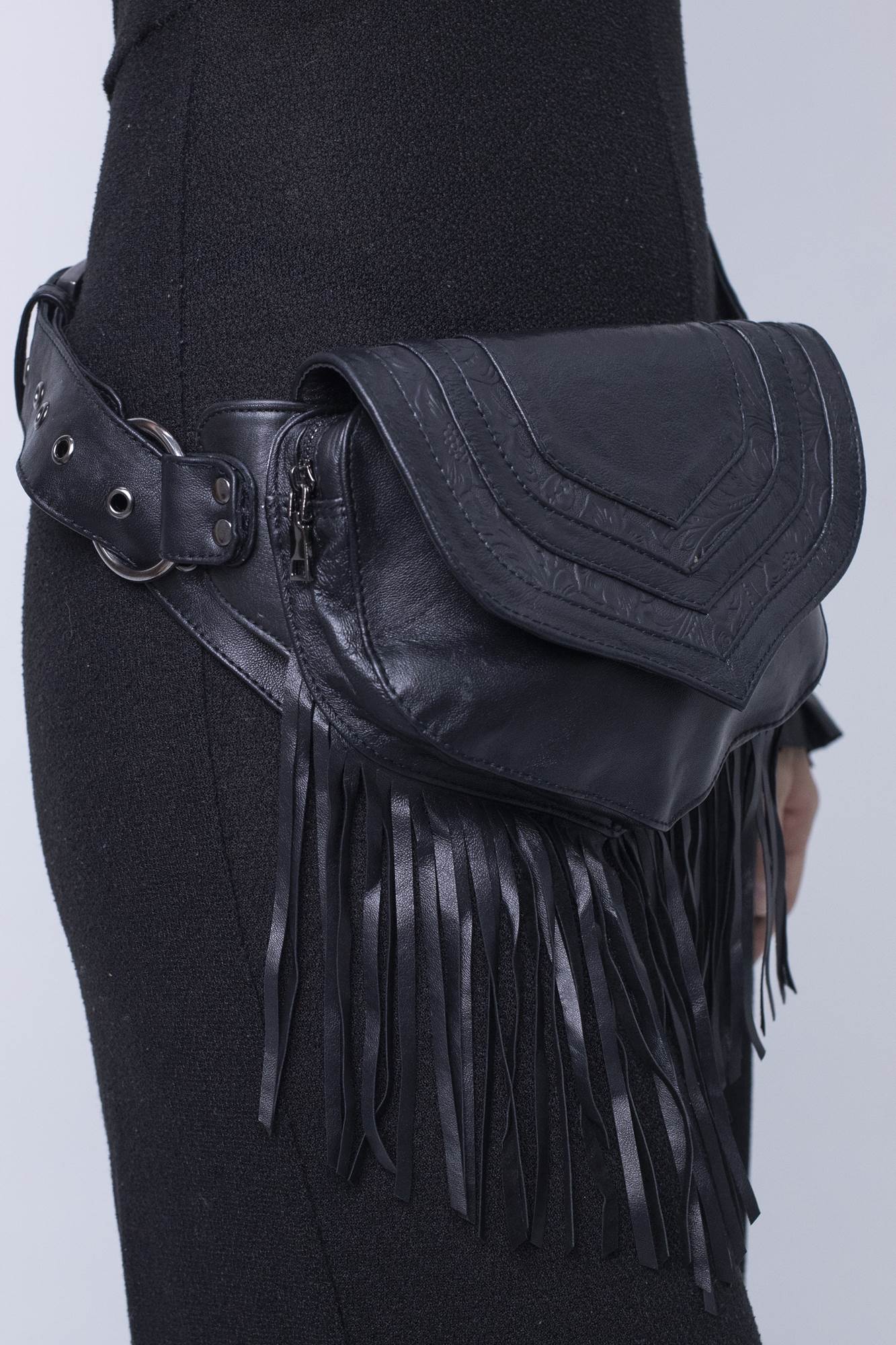 Lily Fringe Belt Bag