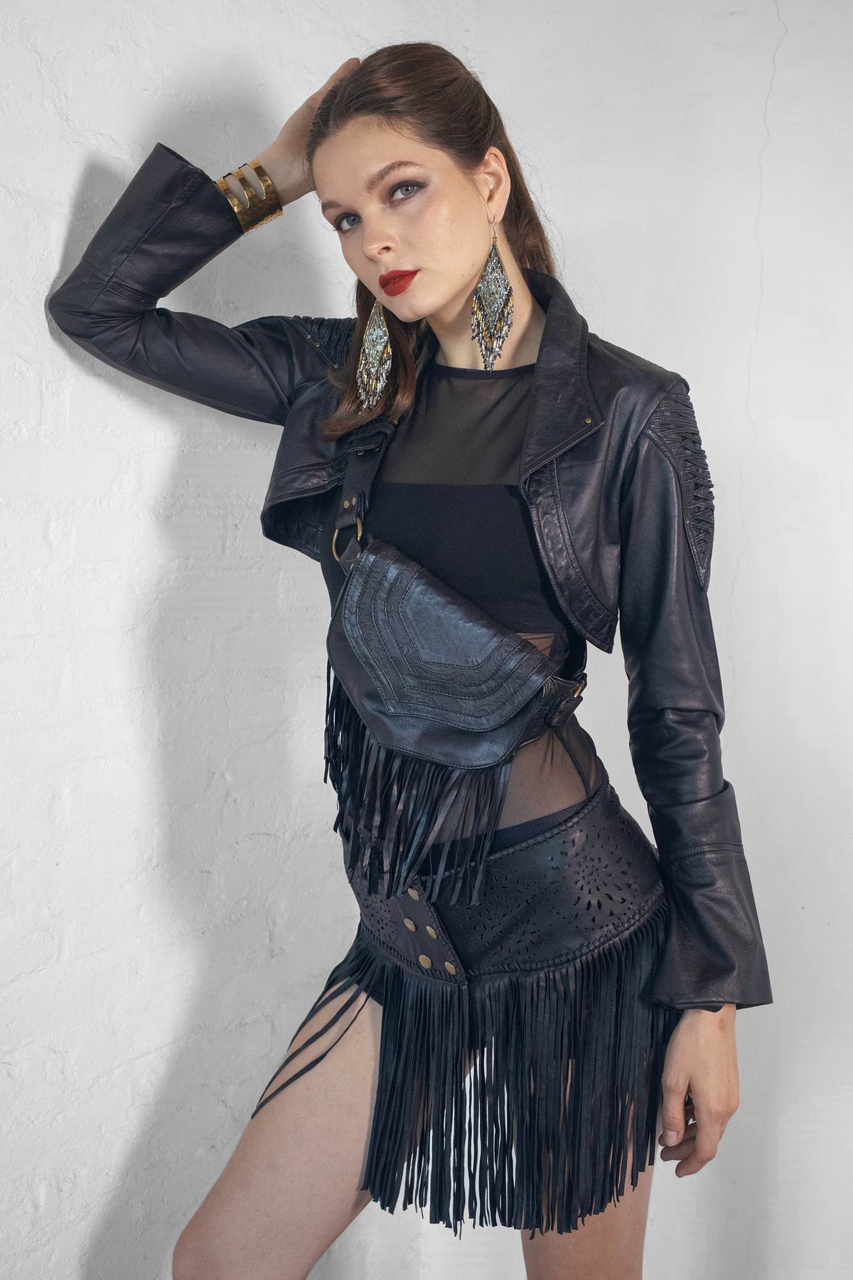 Lily Fringe Belt Bag