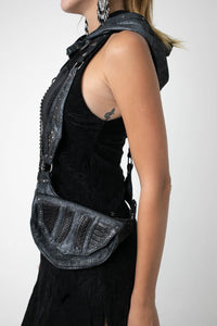 Sapphire Hood Harness Silver