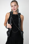Sapphire Hood Harness Silver