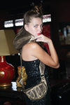 Sapphire Hood Harness Gold