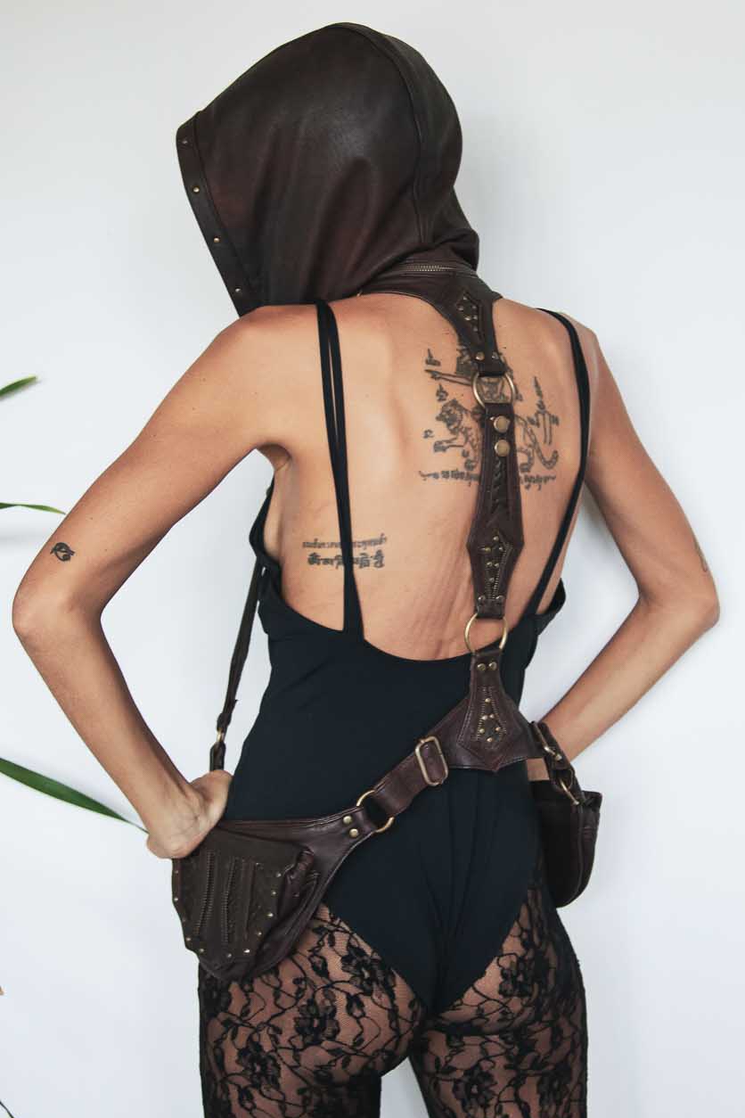 Sapphire Hood Harness Brown