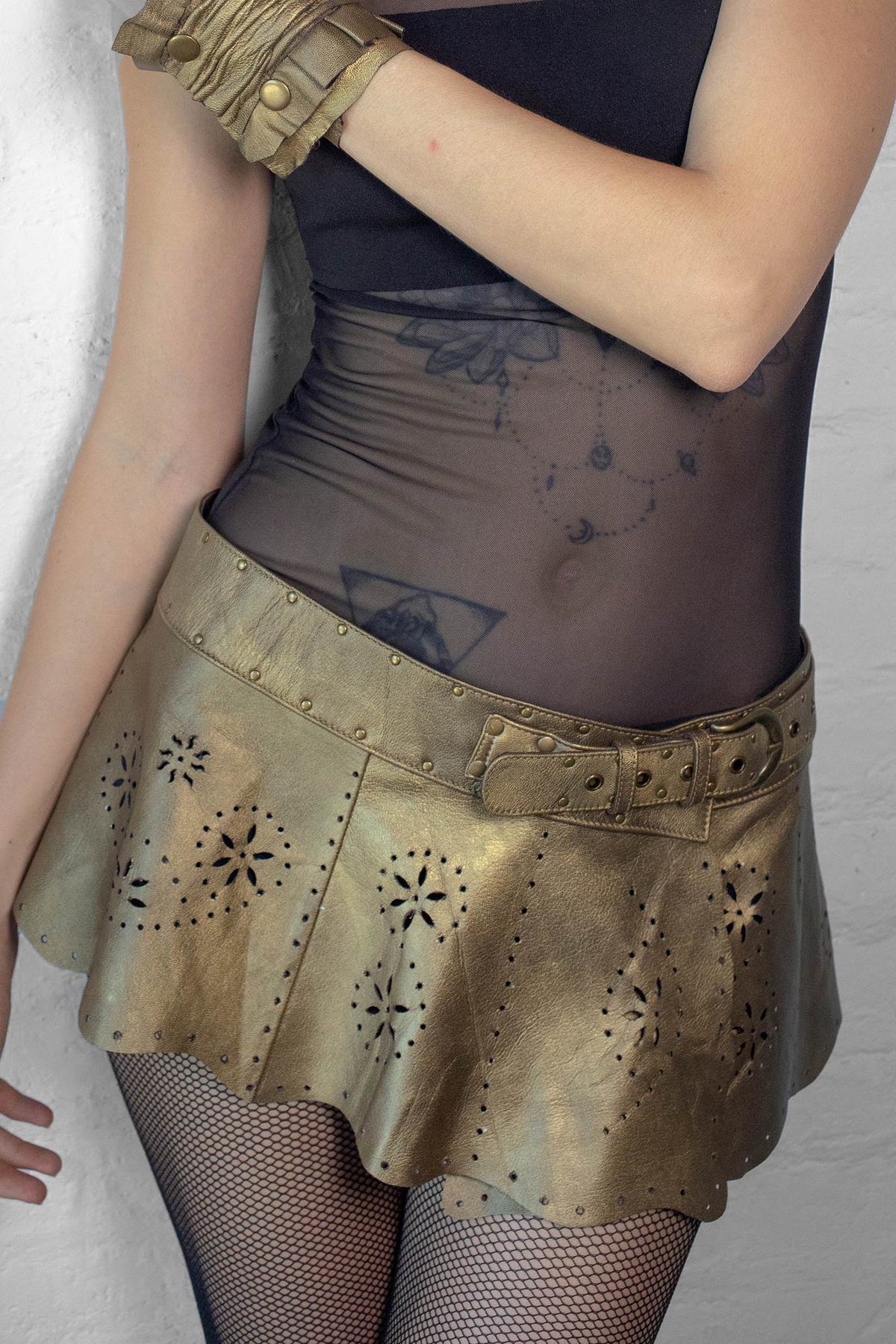Sassy Skirt Metallic