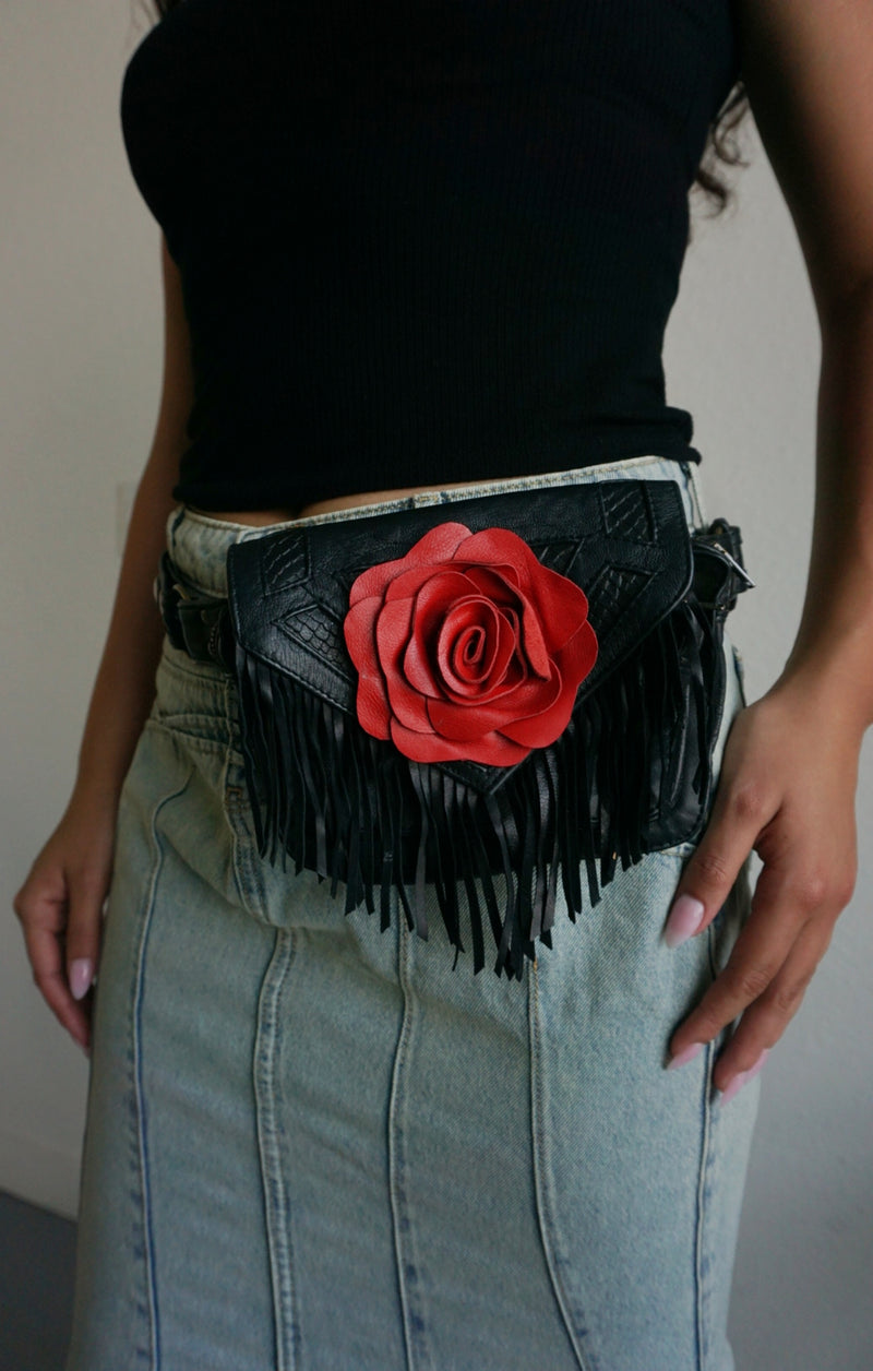 Viola Rose Belt Bag