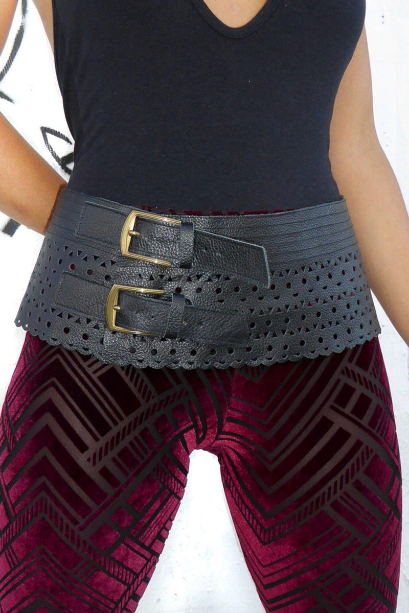 Cheri Lace Skirt Belt- S Black Only - Hipstirr