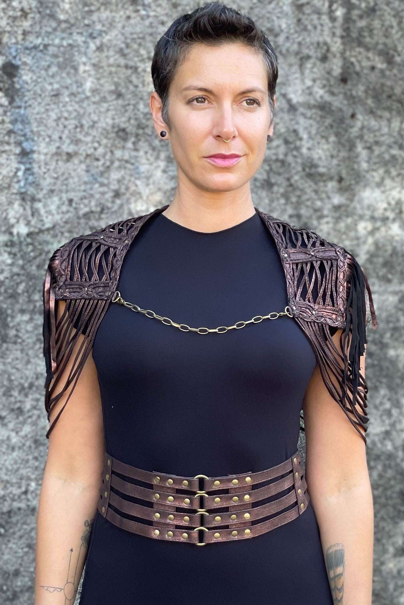 Metallic shrug hot sale